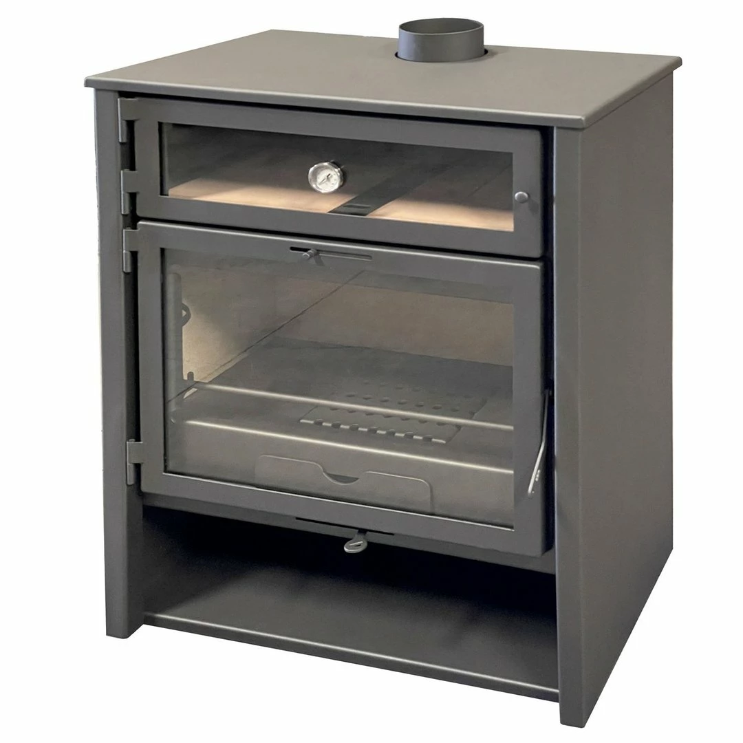 Estufa De Leña Zeux 800 Con Horno 2 Estufa De Leña Zeux 800 Con Horno - Imagen 2