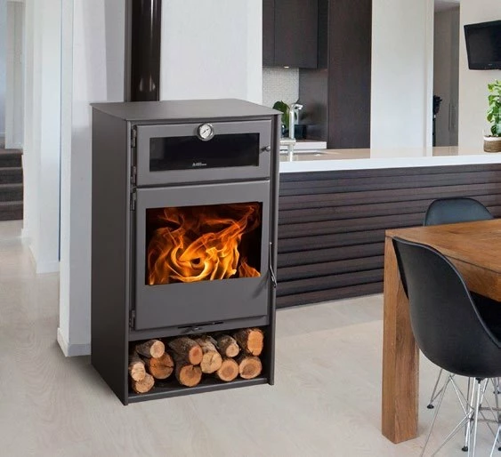 Estufa De Leña Eco Design Nice Titanium 2 Estufa De Leña Eco Design Nice Titanium - Imagen 2