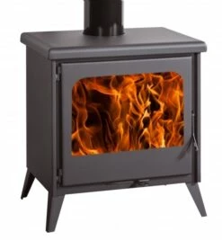 Estufa De Leña Eco Design Veneto Titanium