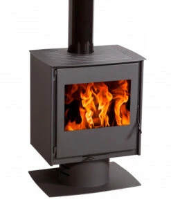 Estufa De Leña Eco Design Toscana Titanium