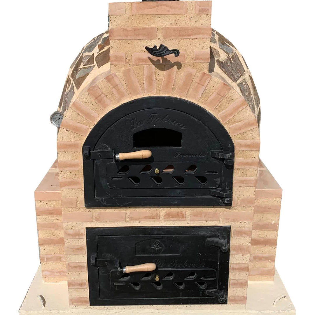 Hornilla Cuadrada Mixta Piedra 75 Cm. 1 Hornilla Cuadrada Mixta Piedra 75 Cm.