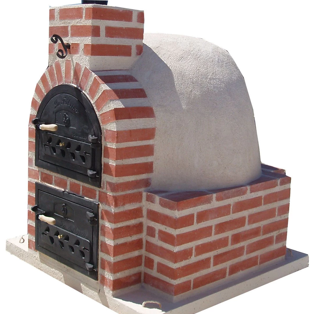 Hornilla Cuadrada Rústica Blanca 85 Cm. 2 Hornilla Cuadrada Rústica Blanca 85 Cm. - Imagen 2