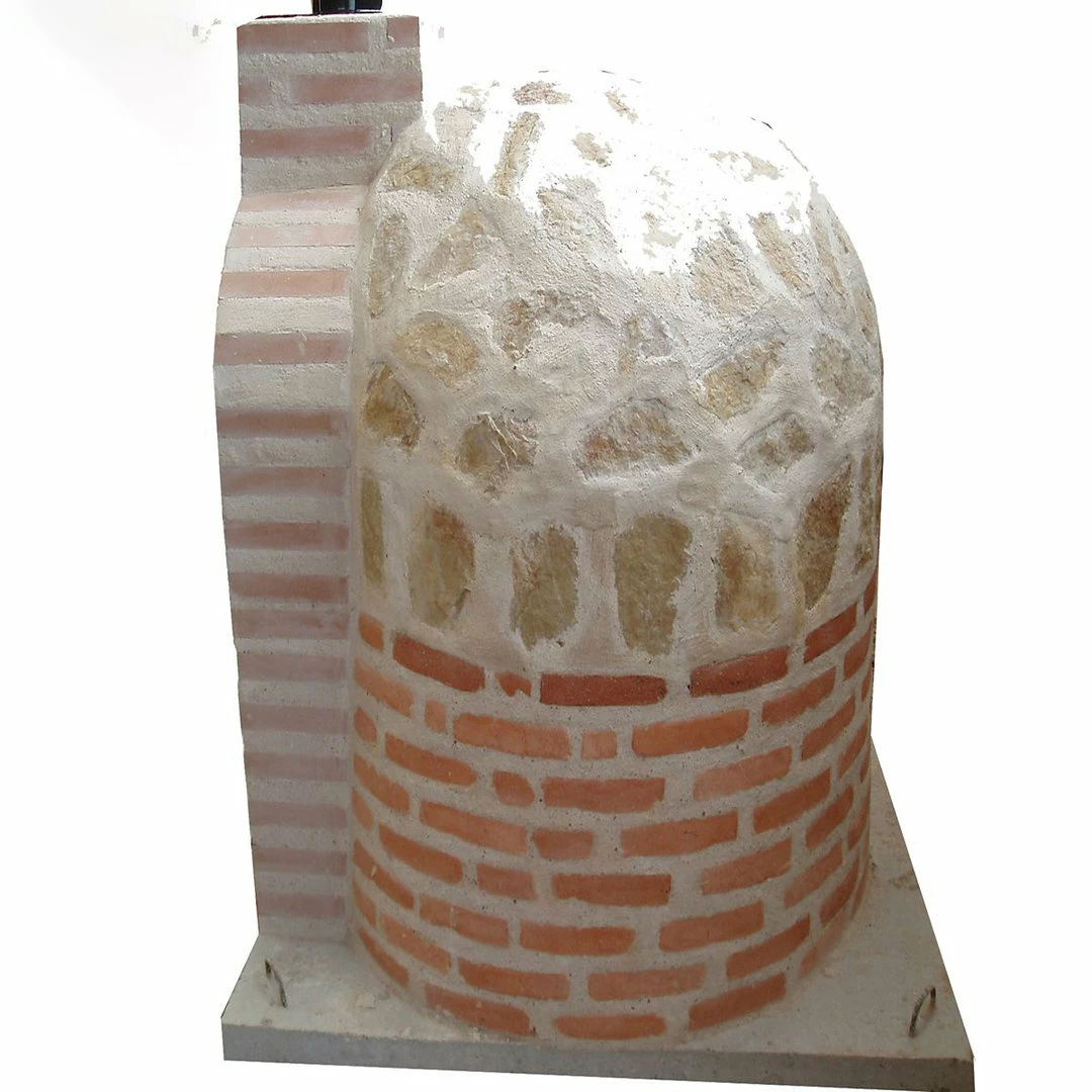 Hornilla Redonda Mixta Piedra 75 Cm. 5 Hornilla Redonda Mixta Piedra 75 Cm. - Imagen 5