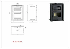 Horno De Leña Modelo HL-100 F 5 Horno De Leña Modelo HL-100 F -Weber Tienda de ventas Horno de Lena Modelo HL 100 F 3