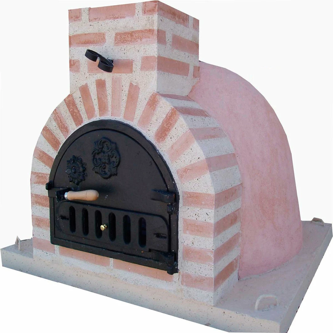 Horno Montado Clásico Terracota 85 Cm. 1 Horno Montado Clásico Terracota 85 Cm.