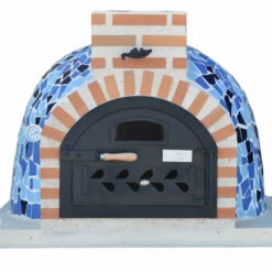 Horno Montado Mosaico Mediterráneo 75 Cm.