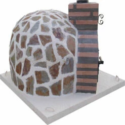 Horno Montado Esquina Piedra 65 Cm. -Weber Tienda de ventas Horno montado esquina piedra 65 cm 3