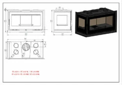 Insertable De Leña Modelo IT-122 I -Weber Tienda de ventas Insertable de Lena Modelo IT 122 I 3