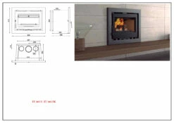 Insertable De Leña Modelo IT-165 FK 5 Insertable De Leña Modelo IT-165 FK -Weber Tienda de ventas Insertable de Lena Modelo IT 165 FK 3