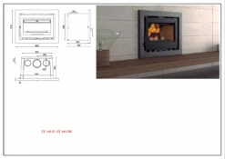 Insertable De Leña Modelo IT-165 F -Weber Tienda de ventas Insertable de Lena Modelo IT 165 F 3