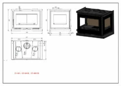 Insertable De Leña Modelo IT-183 K -Weber Tienda de ventas Insertable de Lena Modelo IT 183 K 4