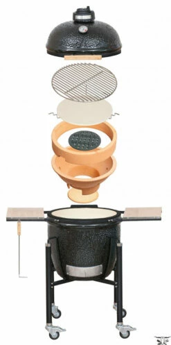 Kamado Monolith Básica Negra Con Pies 13 Kamado Monolith Básica Negra Con Pies -Weber Tienda de ventas Kamado Monolith Basica Negra con Pies 4