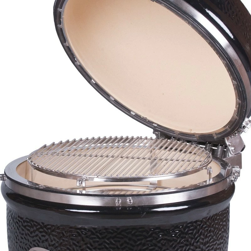 Kamado Monolith Classic Pro Series 2.0 Negro Con Carro 3 Kamado Monolith Classic Pro Series 2.0 Negro Con Carro - Imagen 3