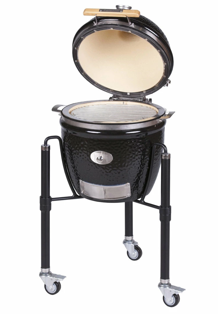Kamado Monolith Junior Pro Series 2.0 Negro Con Pies 6 Kamado Monolith Junior Pro Series 2.0 Negro Con Pies - Imagen 6