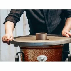 Kamado Monolith Junior Pro Series 2.0 Burdeos -Weber Tienda de ventas Kamado Monolith Junior Pro Series 2 0 Burdeos 7