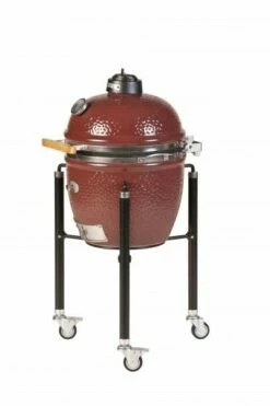 Kamado Monolith Junior Pro Series 2.0 Burdeos Con Pies 14 Kamado Monolith Junior Pro Series 2.0 Burdeos Con Pies -Weber Tienda de ventas Kamado Monolith Junior Rojo con Pies 2