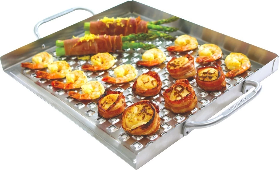 Broil King Bandeja Plana Para Parrilla Acero Inoxidable 1 Broil King Bandeja Plana Para Parrilla Acero Inoxidable