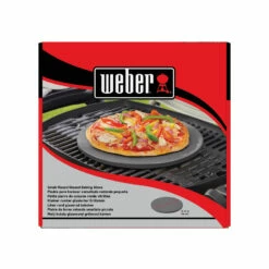 Weber Piedra Para Pizza Esmaltada Redonda Pequeña -Weber Tienda de ventas Piedra para Pizza esmaltada redonda pequena 1