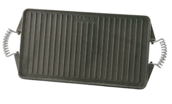 Plancha Hierro Fundido 21 X 27 Cm. 2 Plancha Hierro Fundido 21 X 27 Cm. - Imagen 2