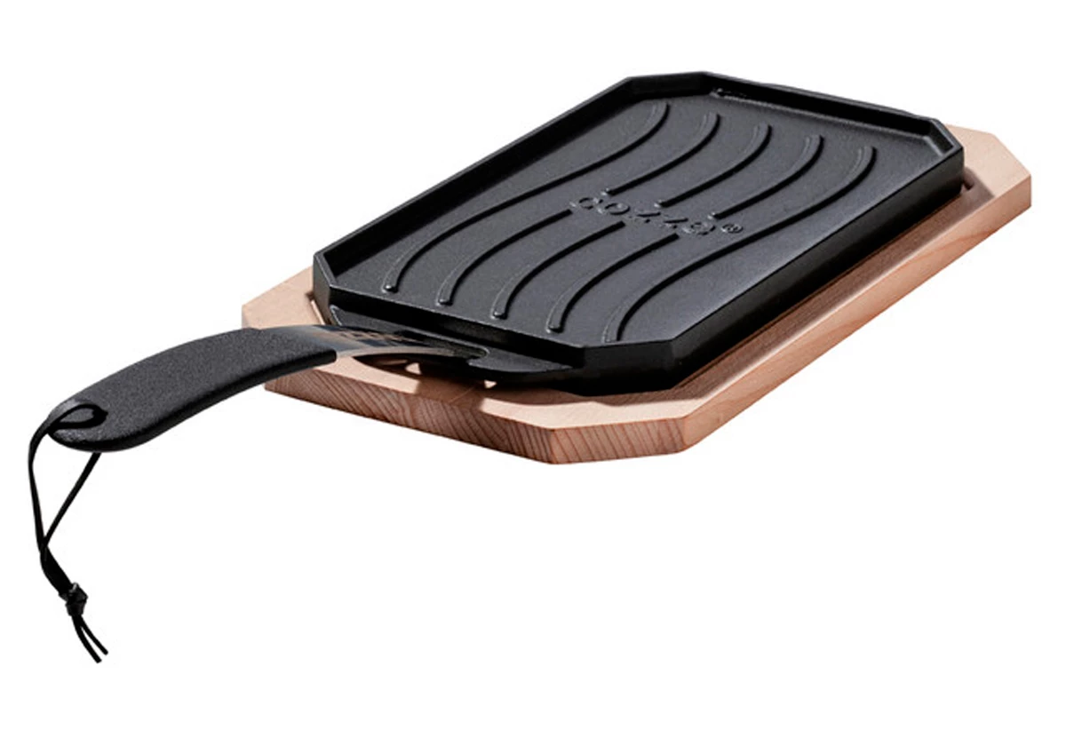 Plancha De Hierro Fundido Reversible Cozze 1 Plancha De Hierro Fundido Reversible Cozze