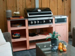 Quemador Lateral Para Encastrar -Weber Tienda de ventas Quemador Lateral Encastrar Barbacoas Grandhall 4