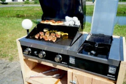 Quemador Lateral Para Encastrar -Weber Tienda de ventas Quemador Lateral Encastrar Barbacoas Grandhall 8