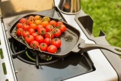 Napoleon Sartén De Hierro Fundido Con Base De Madera -Weber Tienda de ventas Sarten de Hierro Fundido con Base de Madera 4