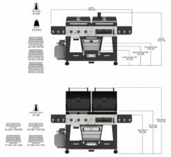 Barbacoa Combo Memphis Pit Boss PBMEMU1 -Weber Tienda de ventas Sin IJulo