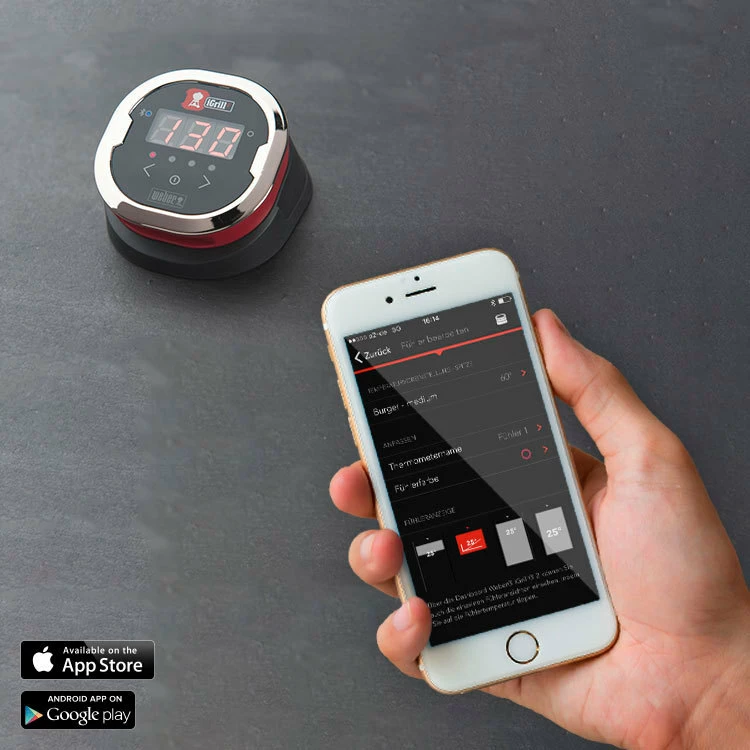 Termómetro Bluetooth IGrill 2 Weber 5 Termómetro Bluetooth IGrill 2 Weber - Imagen 5