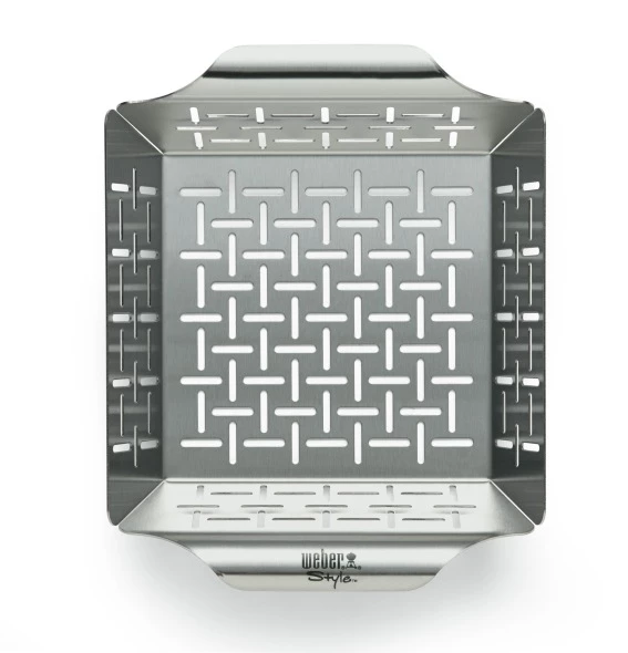 Bandeja Para Verduras Acero Inoxidable Weber 2 Bandeja Para Verduras Acero Inoxidable Weber - Imagen 2