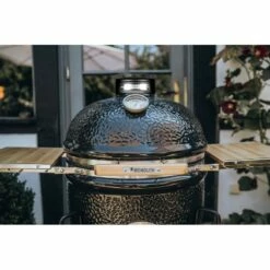 Kamado Monolith Le Chef Pro Series 2.0 Guru Edition Carro -Weber Tienda de ventas barbacoa kalmado carbon monolith classic pro serie 2 0 GURU con carro y mesas