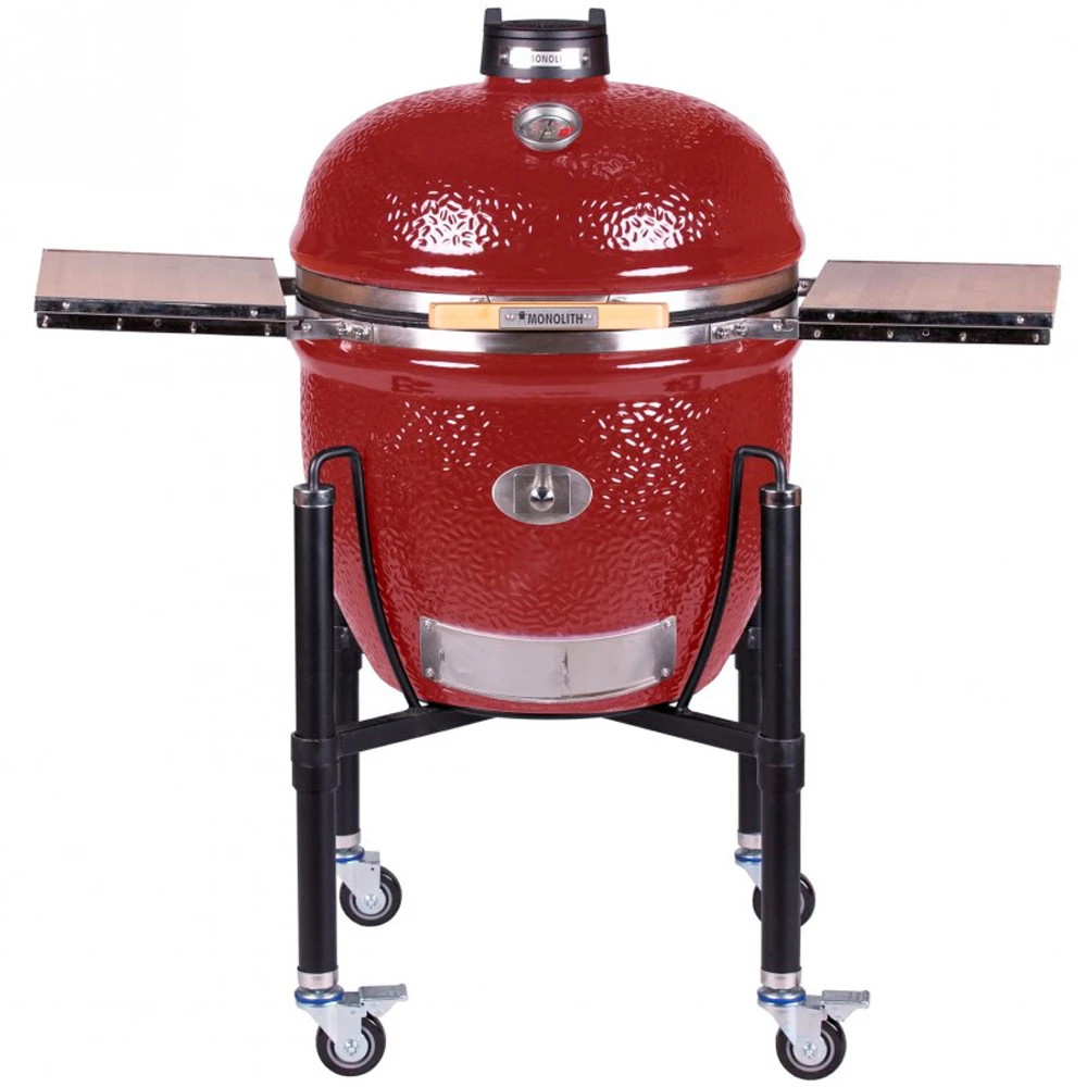 Kamado Monolith Le Chef Pro Series 2.0 Burdeos Con Pies 1 Kamado Monolith Le Chef Pro Series 2.0 Burdeos Con Pies