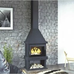 Chimenea Frontal De Leña C-300 -Weber Tienda de ventas chimenea frontal de lena c 300 2